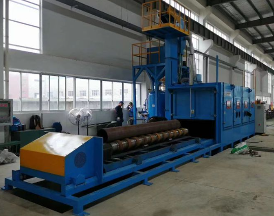 凉山喷砂机在管道除锈中的现场施工应用